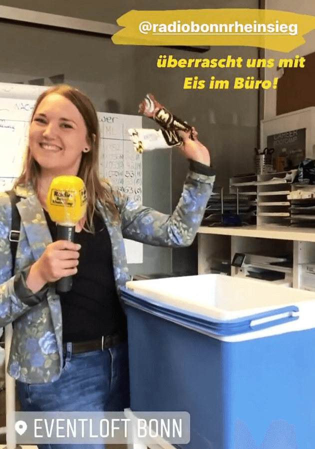 Eis Aktion von Radio Bonn-Rhein-Sieg