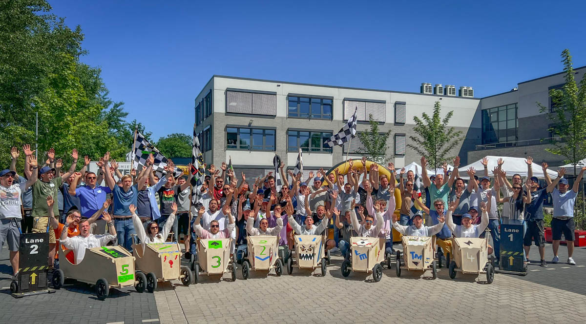 Seifenkistenrennen Teamevent