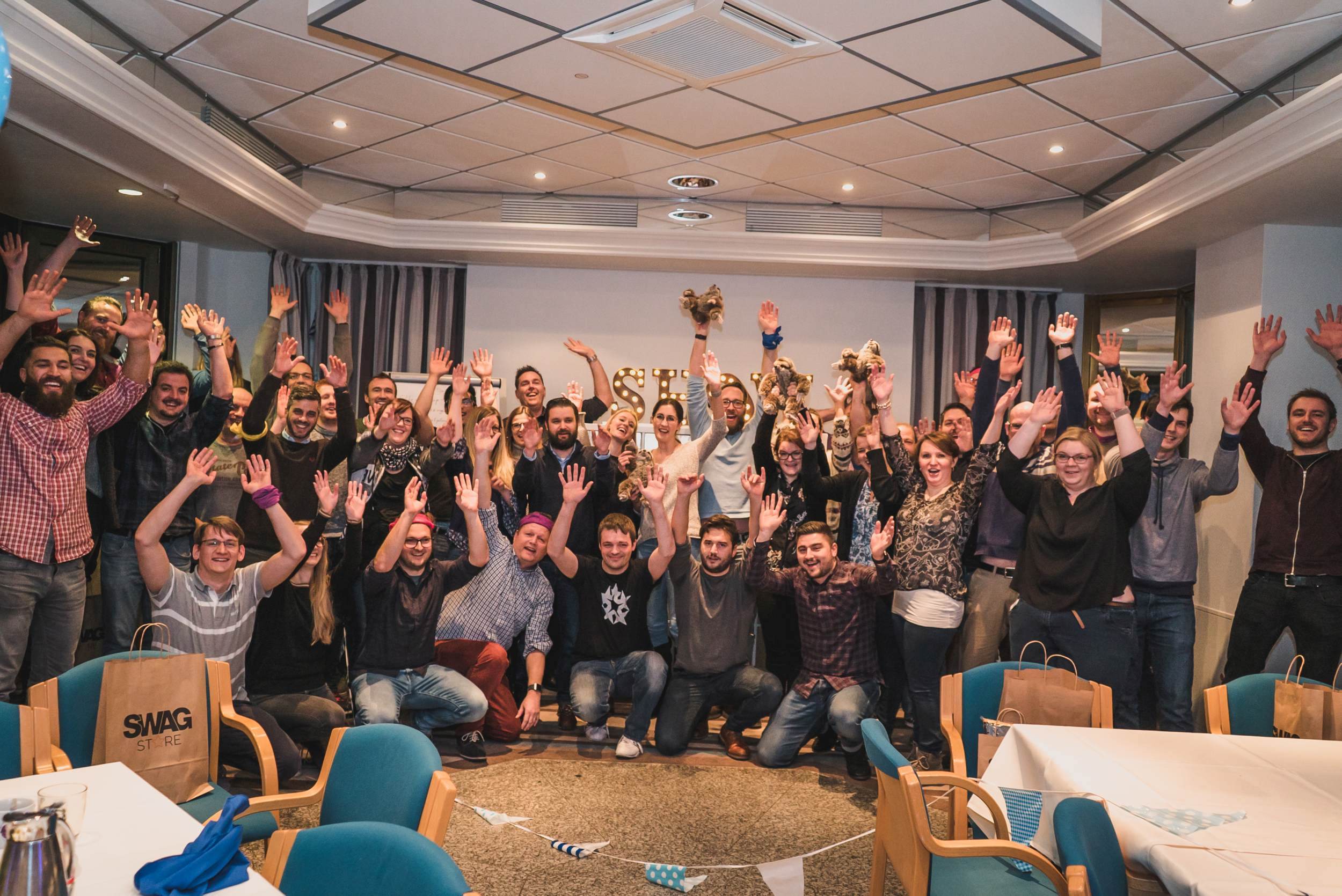 Quizshow: Gruppenfoto