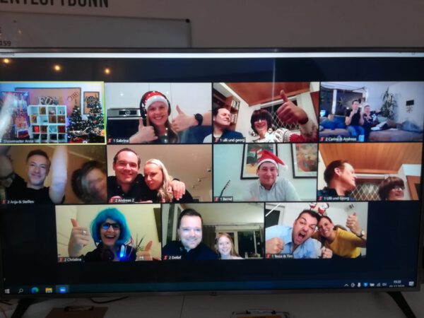 Digitale Weihnachtsfeier