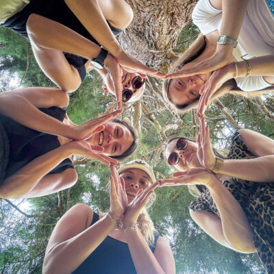 Gruppenfoto beim JGA