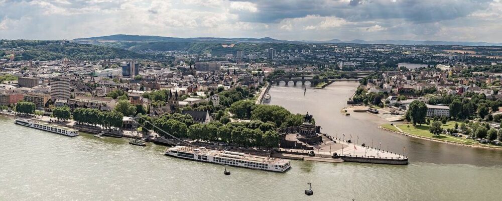 Panoramaansicht Koblenz