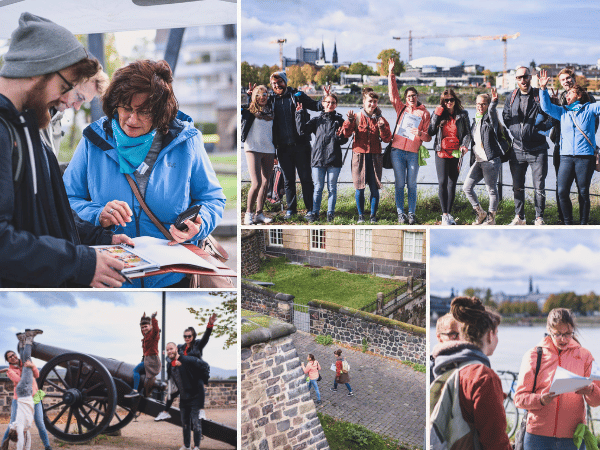 Collage Feedback Schnitzeljagd Bonn Beuel