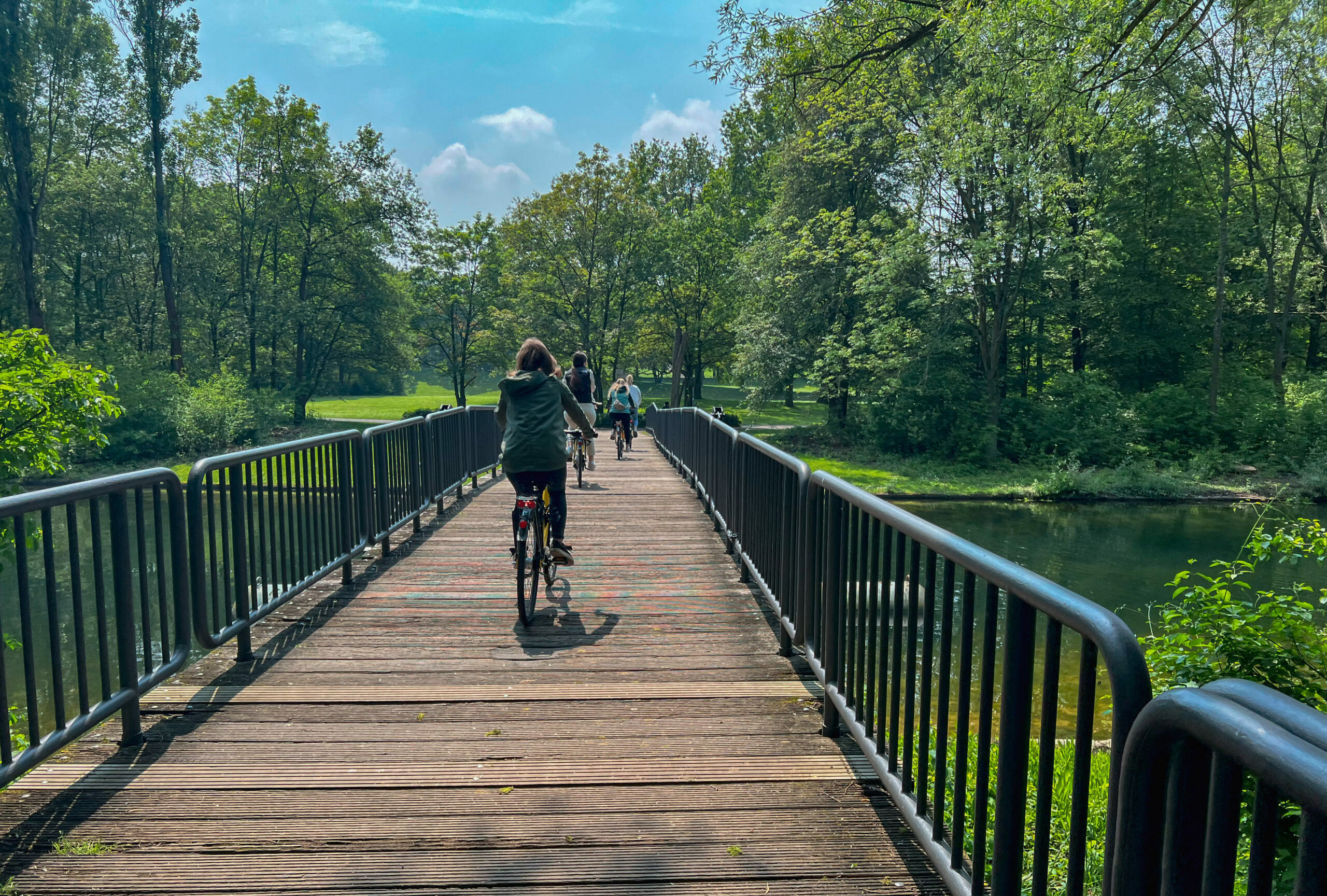 Fahrradtour Bonn Rheinaue