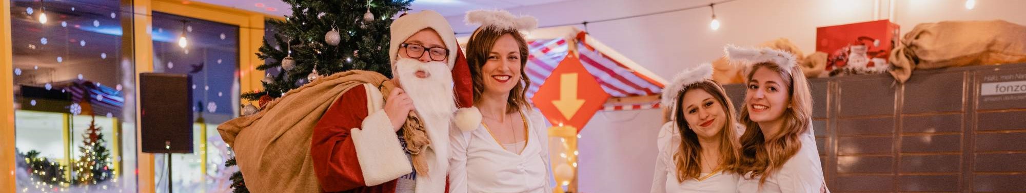 Schlag den Chef Weihnachtsfeier