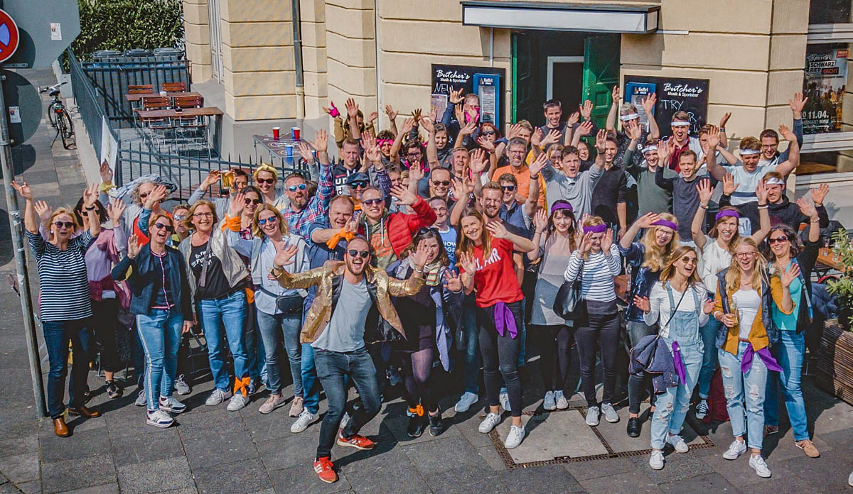 Teamevent Schnitzeljagd