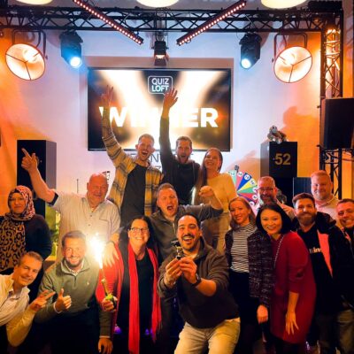 Gruppenfoto im Quizloft Siegburg