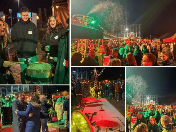 Collage Feedback Weihnachtsmarkt Sachsenheim