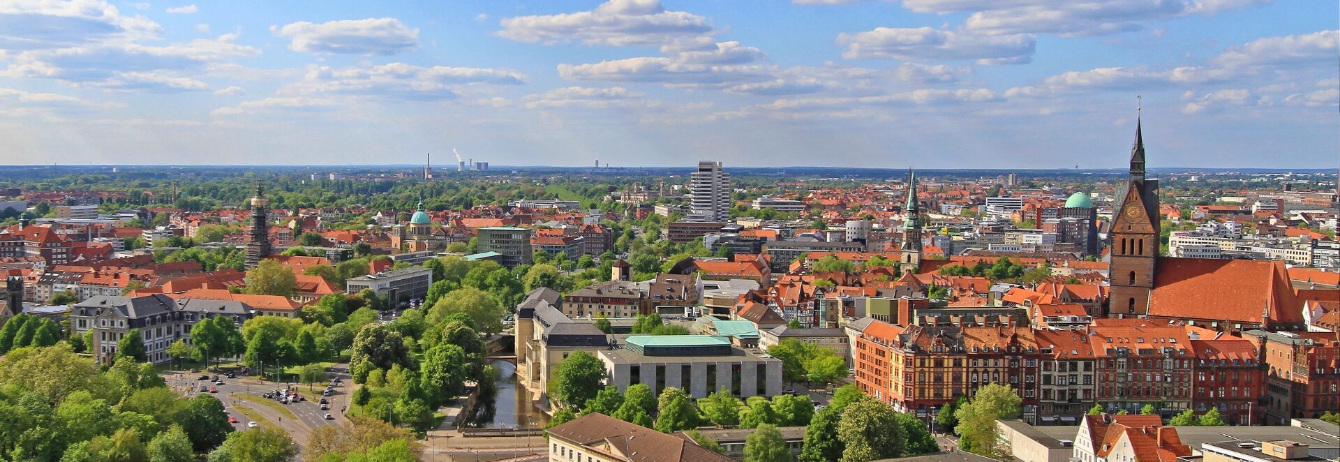 Hannover Panorama von oben