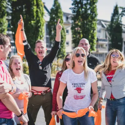 Betriebsausflug - Gewinnerteam Schnitzeljagd Bonn