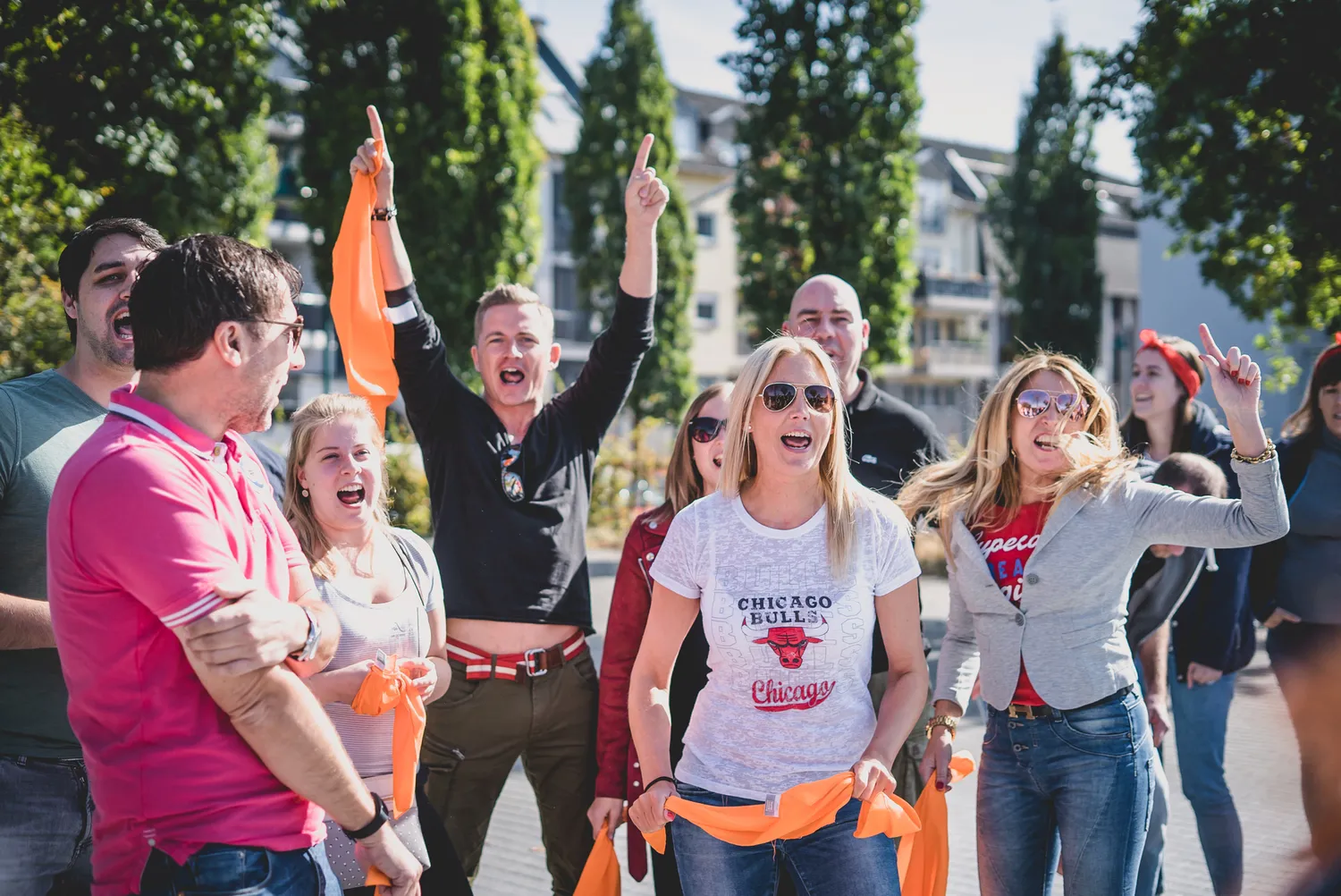 Betriebsausflug - Gewinnerteam Schnitzeljagd Bonn