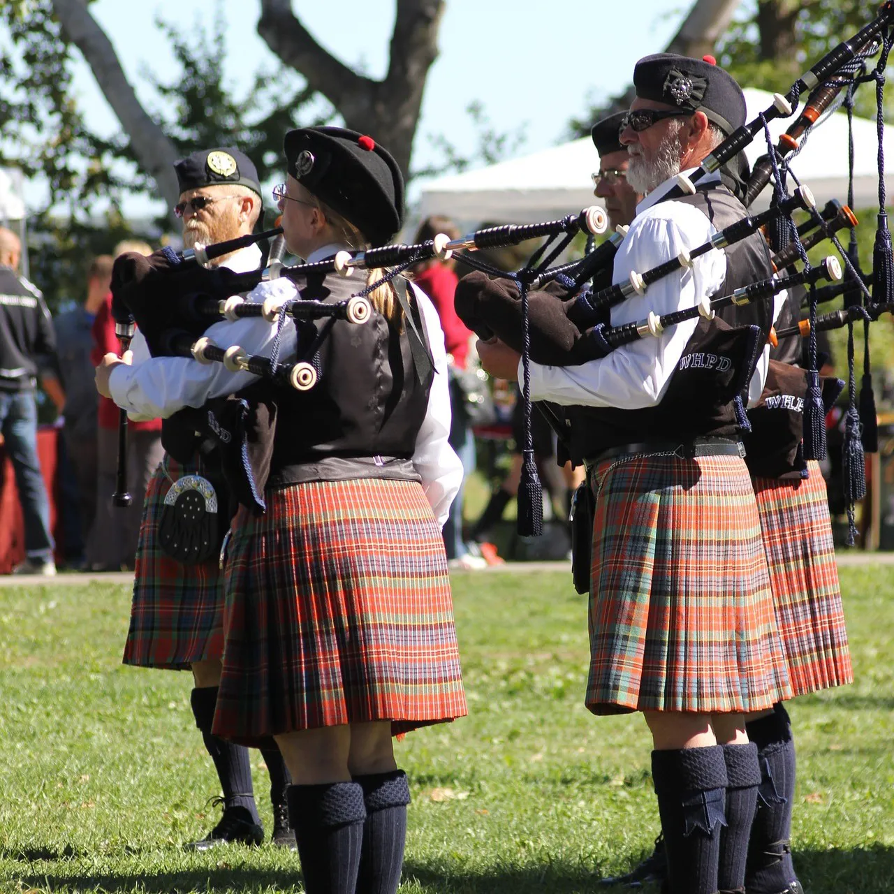 Highlander Games Firmenfeier - Dudelsackspieler:innen