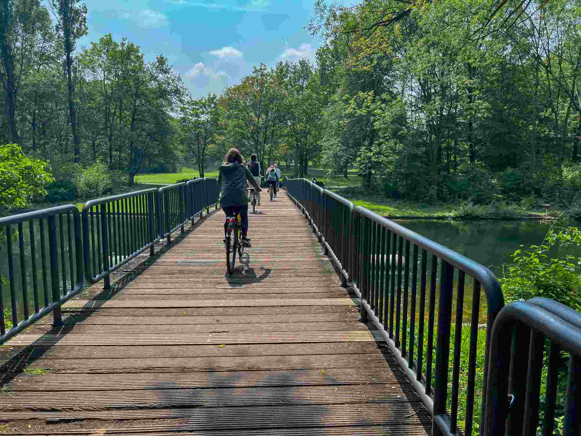 Fahrradtour Bonn Rheinaue