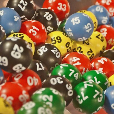 Bunte Bingo Kugeln