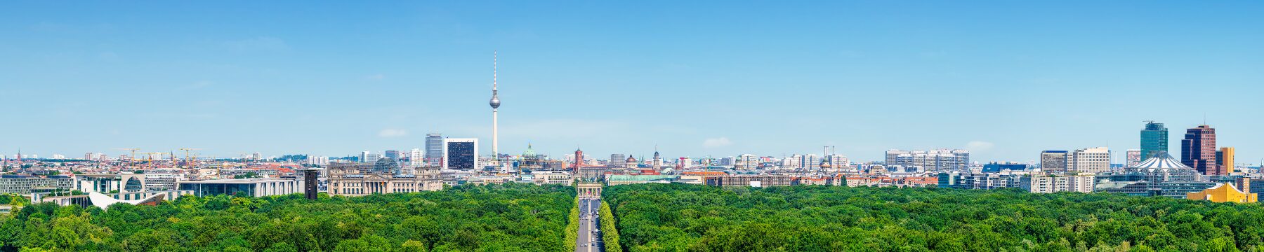 Panorama Berlin von oben