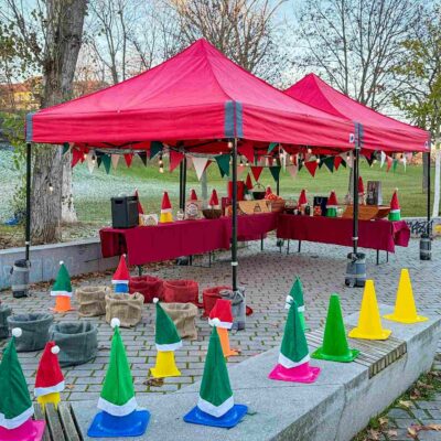 Winter Olympiade Spielstation