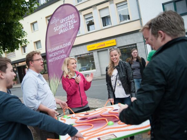 Schnitzeljagd Münster Spielstation