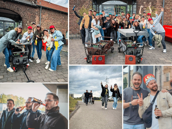Bierrallye Köln Collage