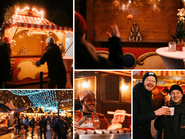 Collage Weihnachtsmarkt Dresden