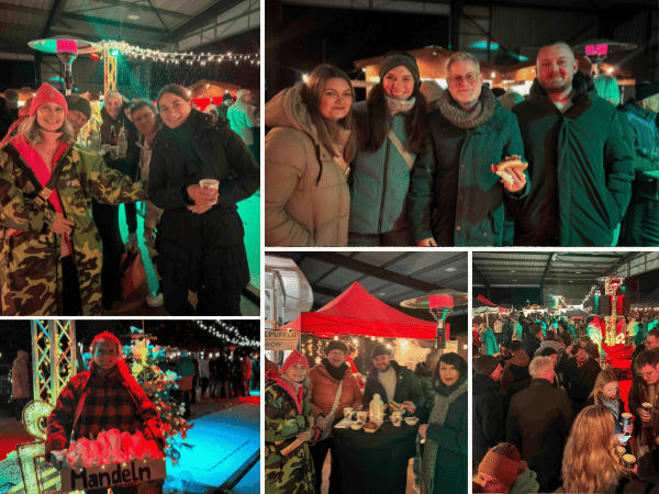 Mobiler Weihnachtsmarkt Aach Collage