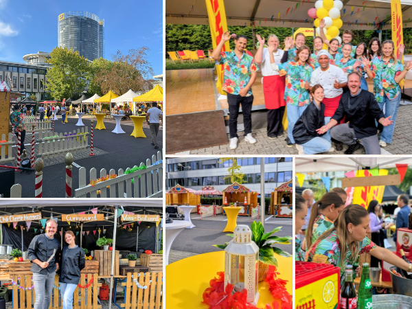 DHL Sommerfest Feedback Collage